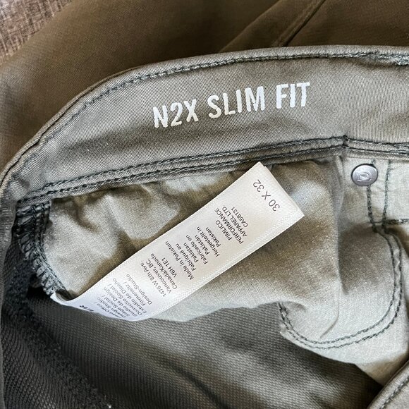 DU/ER Duer N2X No Sweat Slim Fit Pants - Men's Size 30*32 - Green - Picture 5 of 11